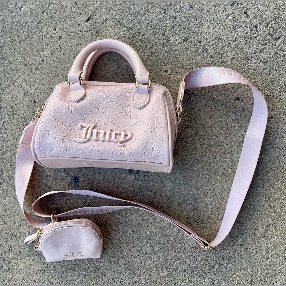 Juicy Couture Semi Charmed Satchel Pink